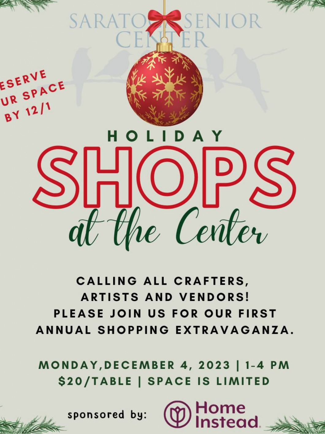 Featured Events Saratoga Springs, NY Saratoga Senior Center